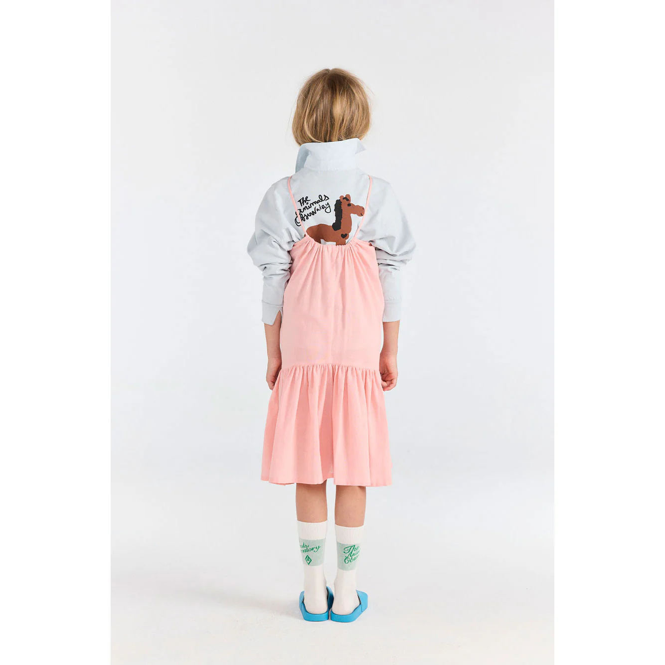 The Animals Observatory Blue Eel Polo Shirt - Image 4