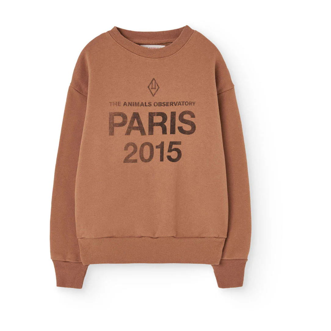 The Animals Observatory Brown Bear  Sweatshirt