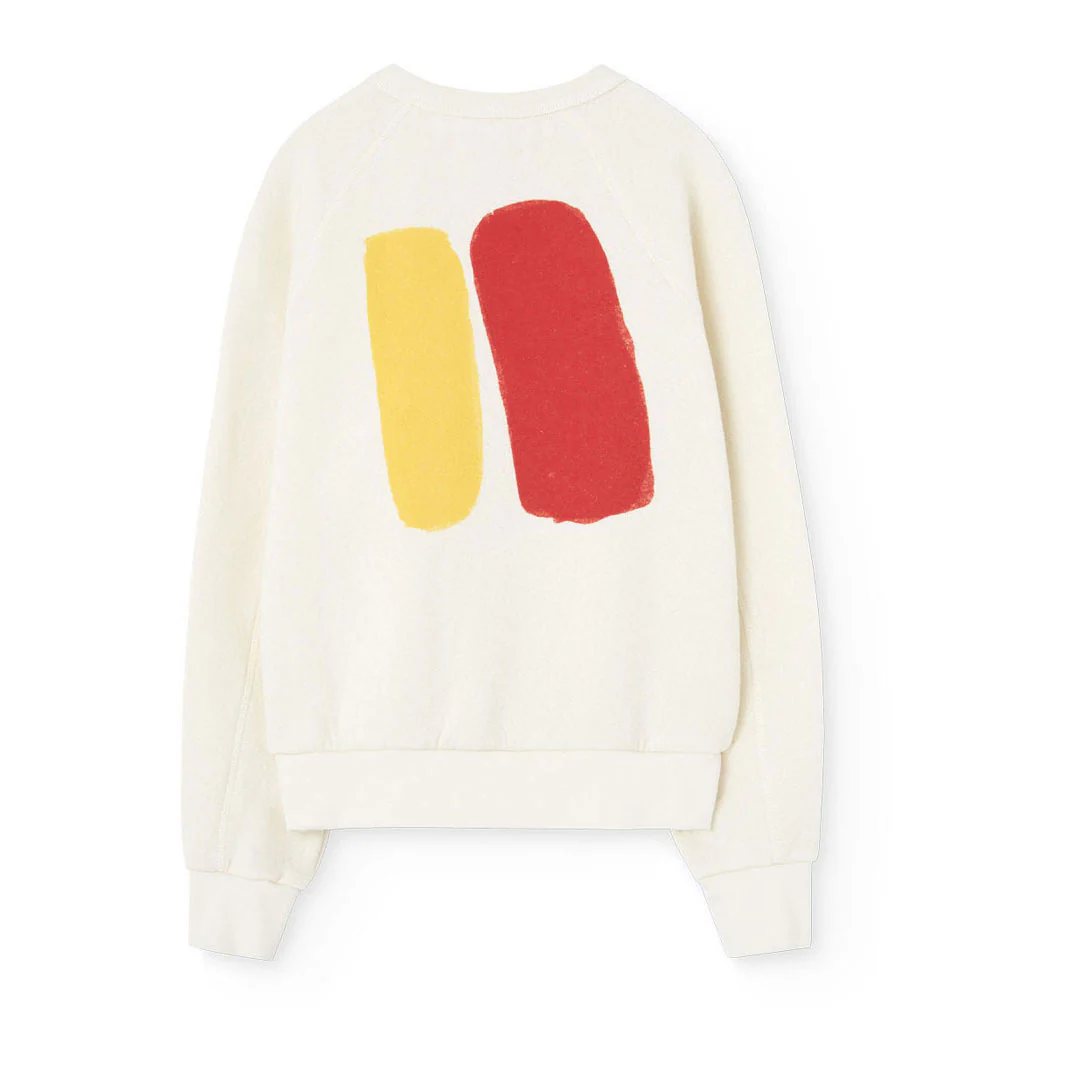 The Animals Observatory Cream Shark  Sweatshirt - Image 3