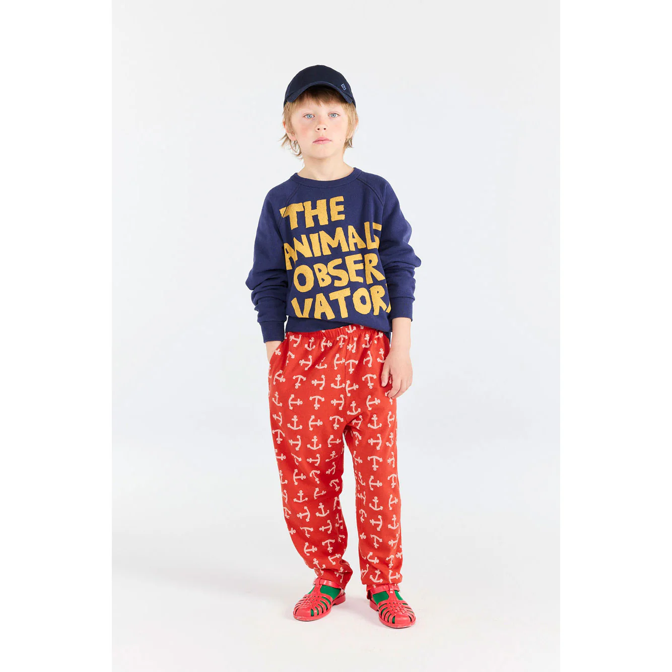 The Animals Observatory Deep Blue Shark Sweatshirt - Image 2