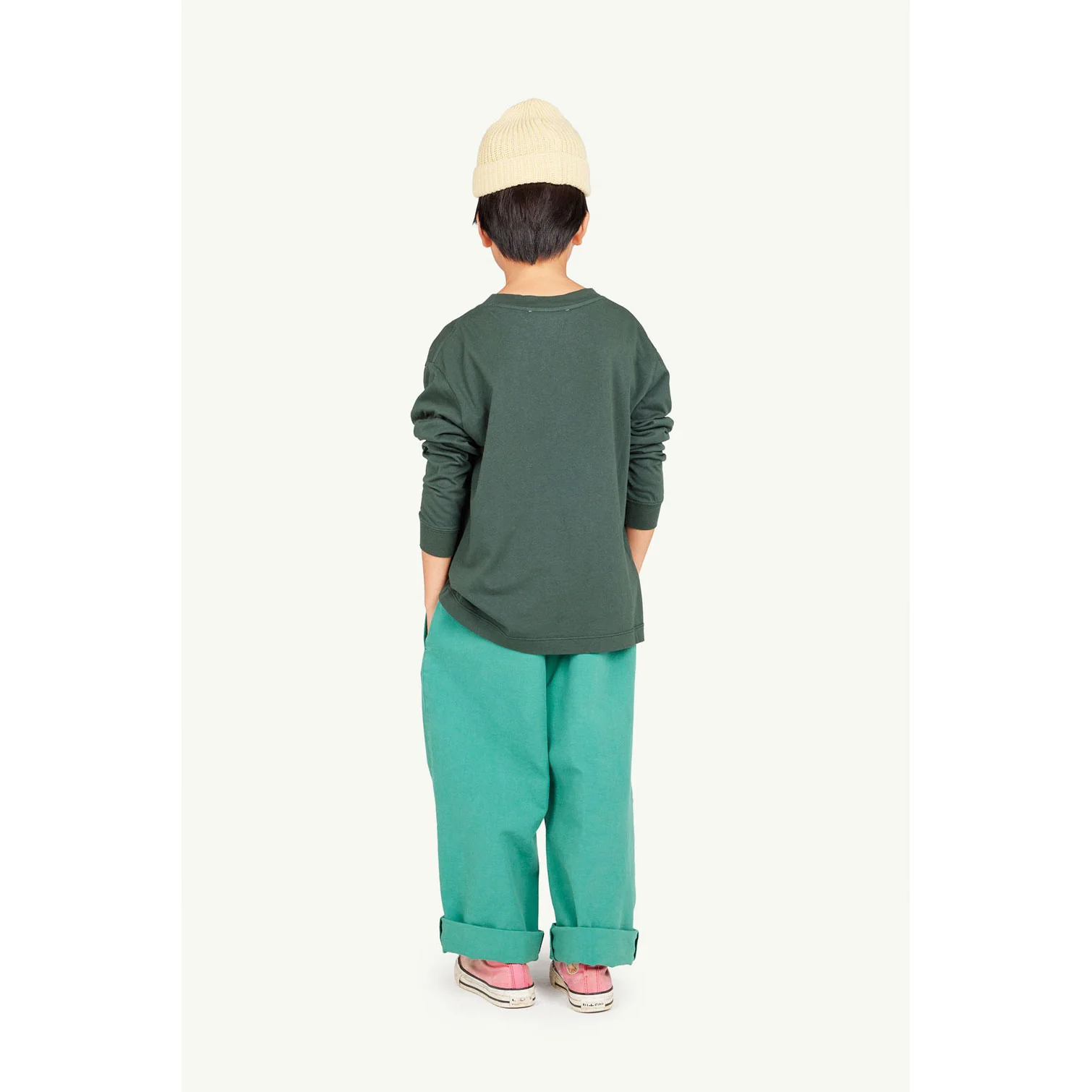 The Animals Observatory  Deep Green Aries T-Shirt - Image 4