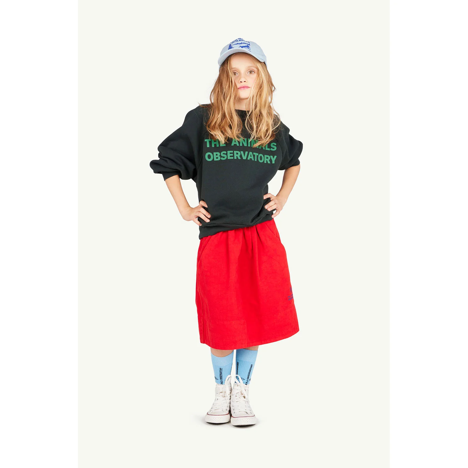 The Animals Observatory  Deep Green Perseus Sweatshirt - Image 2