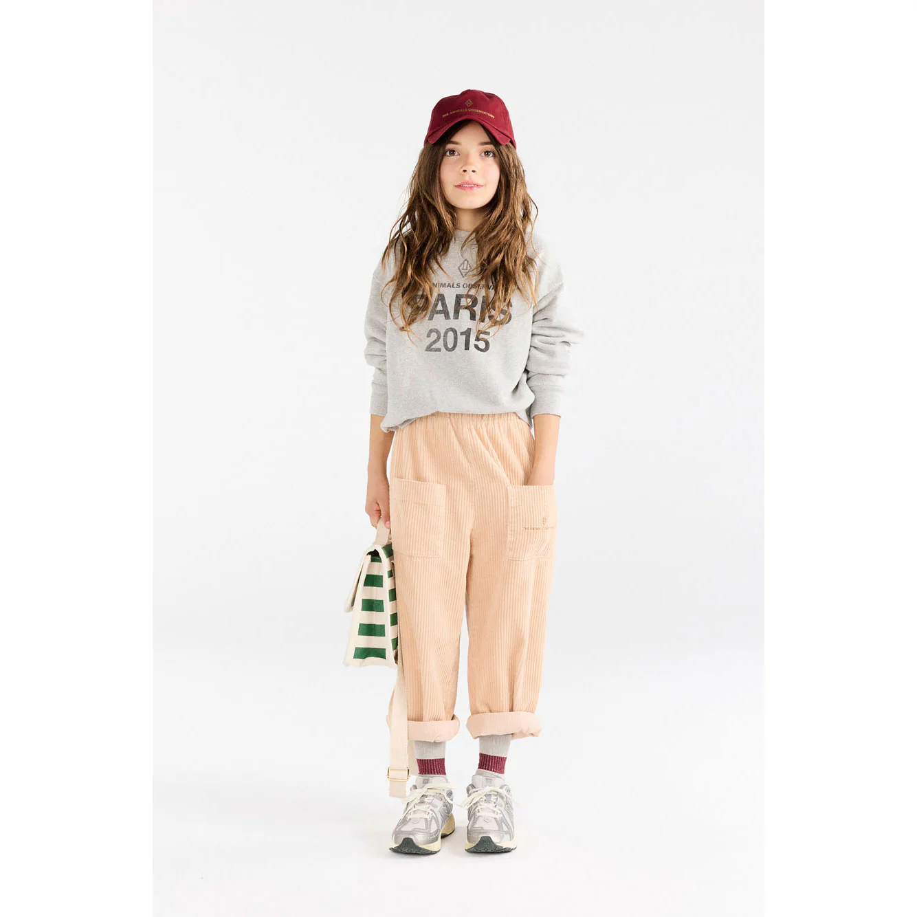 The Animals Observatory Grey Bear  Sweatshirt - Image 2