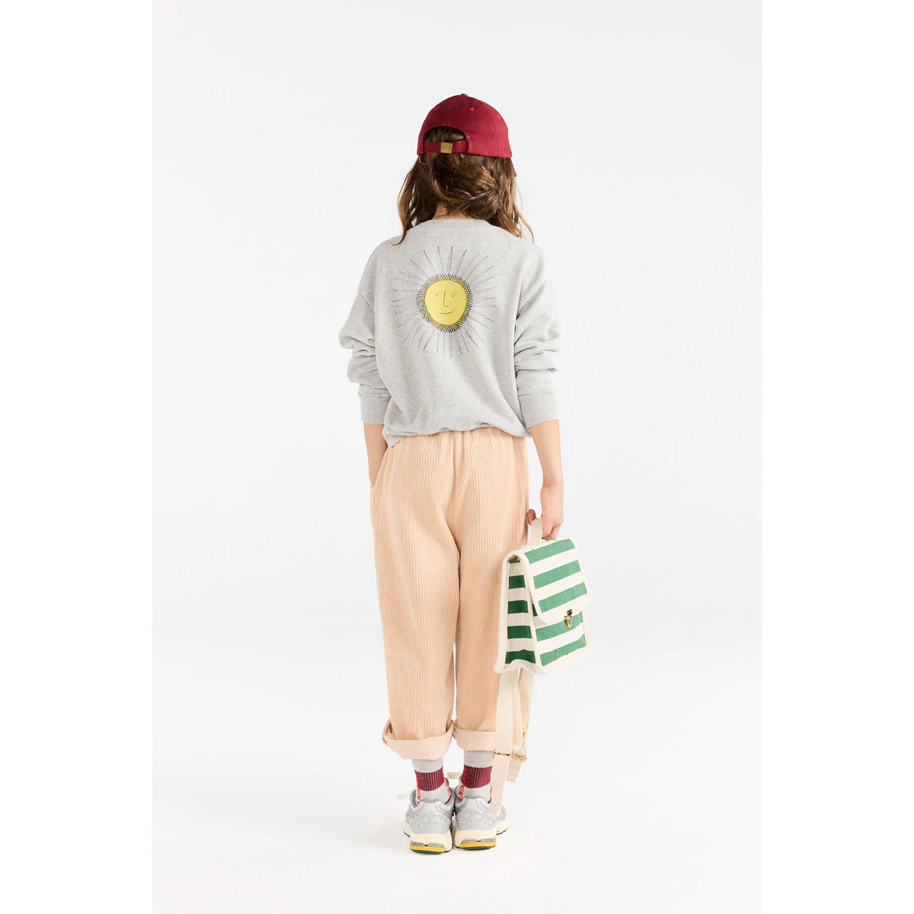The Animals Observatory Grey Bear  Sweatshirt - Image 4