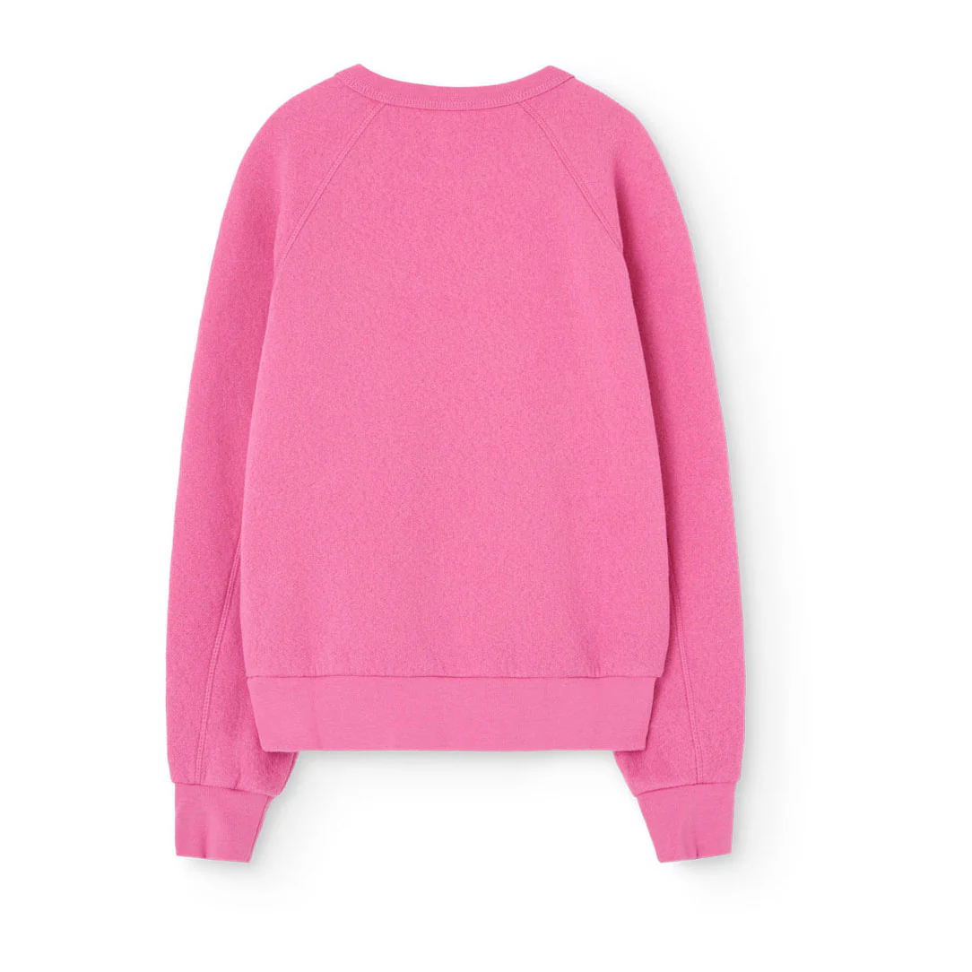 The Animals Observatory Hot Pink Shark Sweatshirt - Image 3