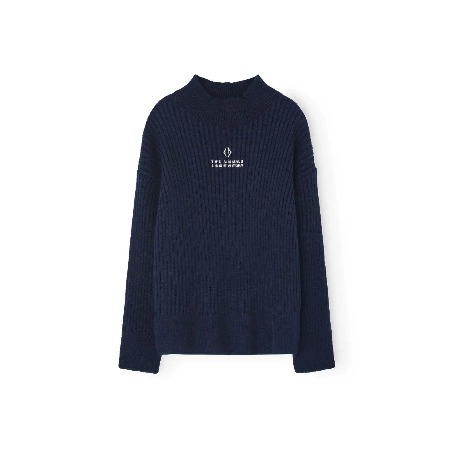 The Animals Observatory  Navy Seal Turtleneck Sweater
