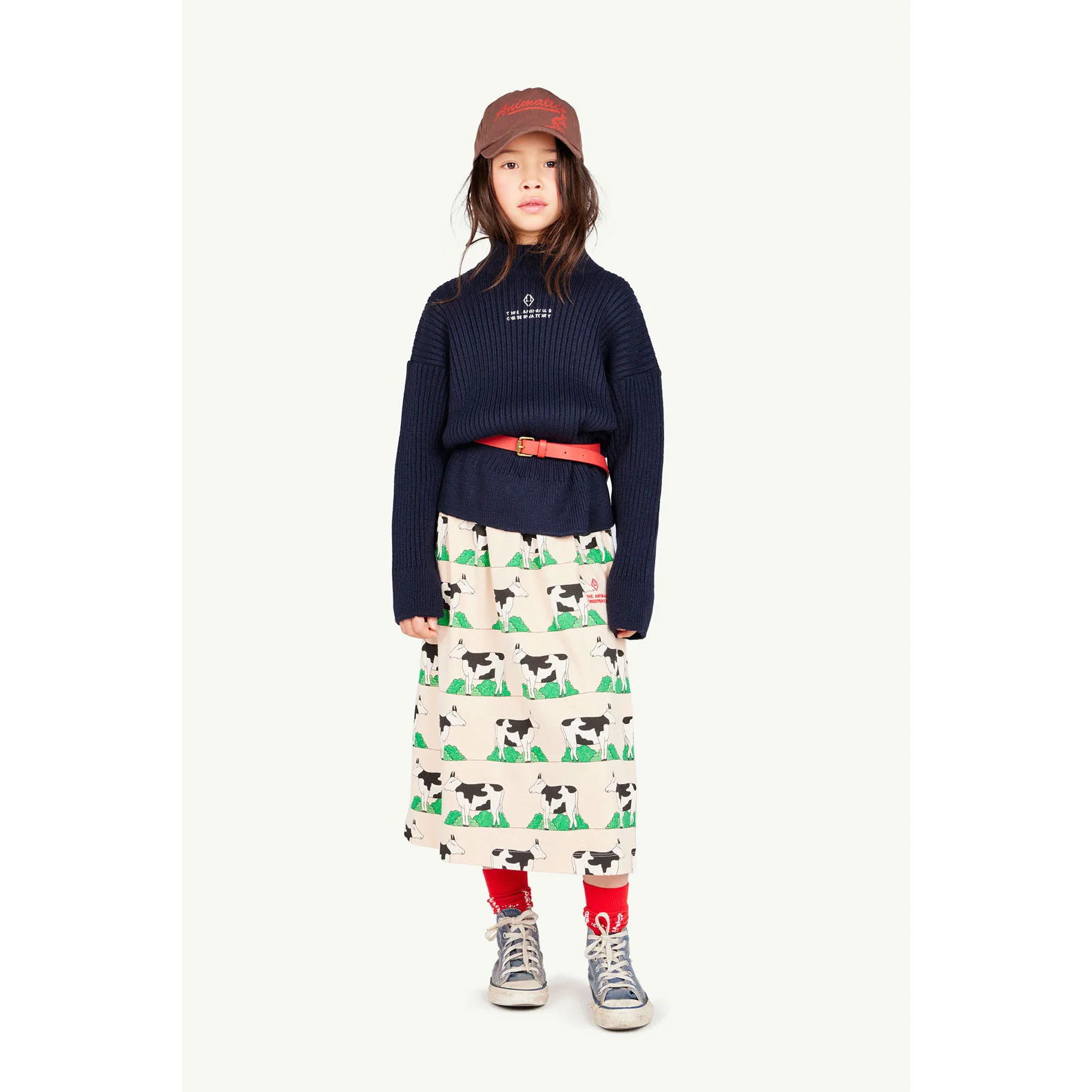 The Animals Observatory  Navy Seal Turtleneck Sweater - Image 2