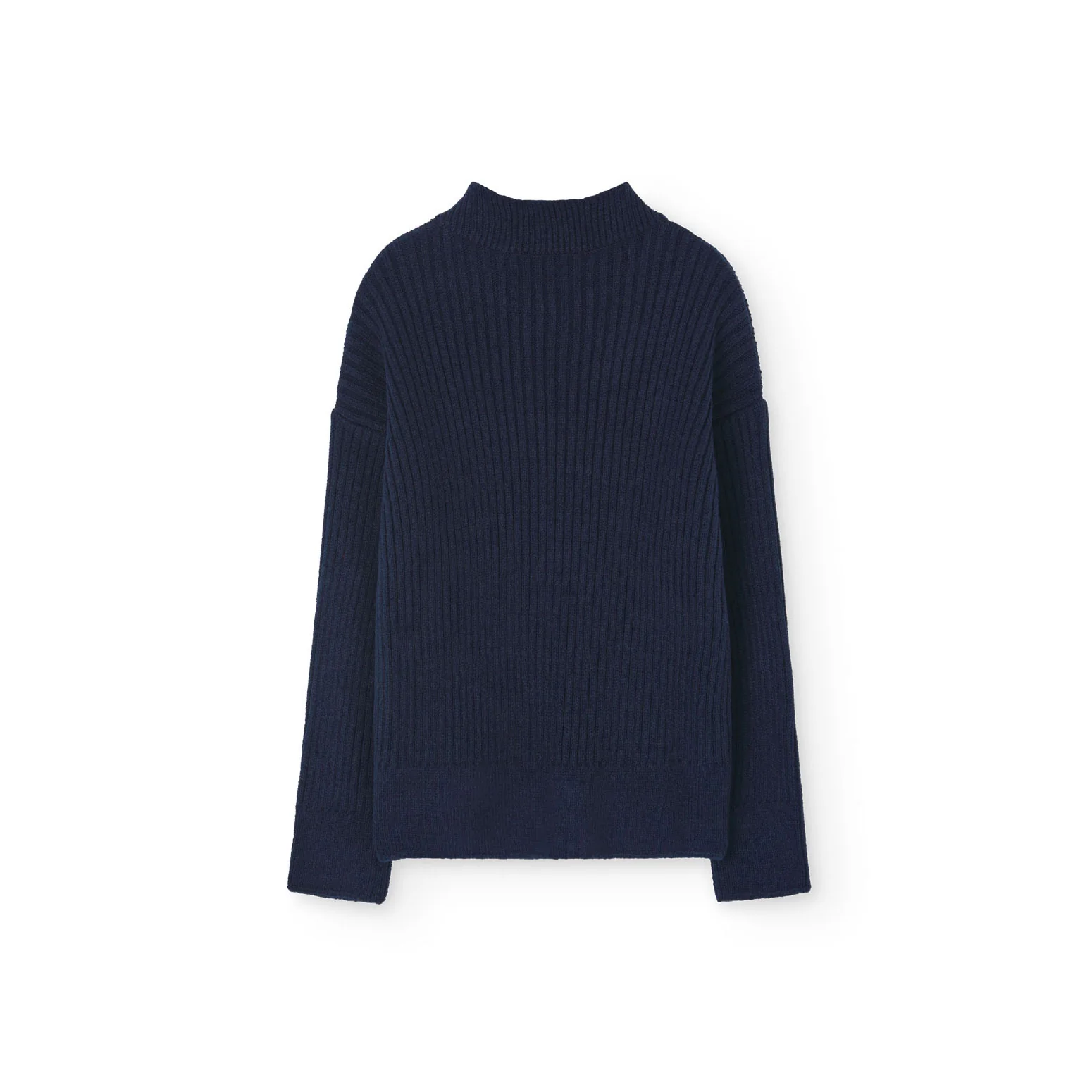 The Animals Observatory  Navy Seal Turtleneck Sweater - Image 3