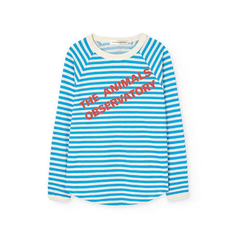 The Animals Observatory Ocean Blue Anteater T-Shirt
