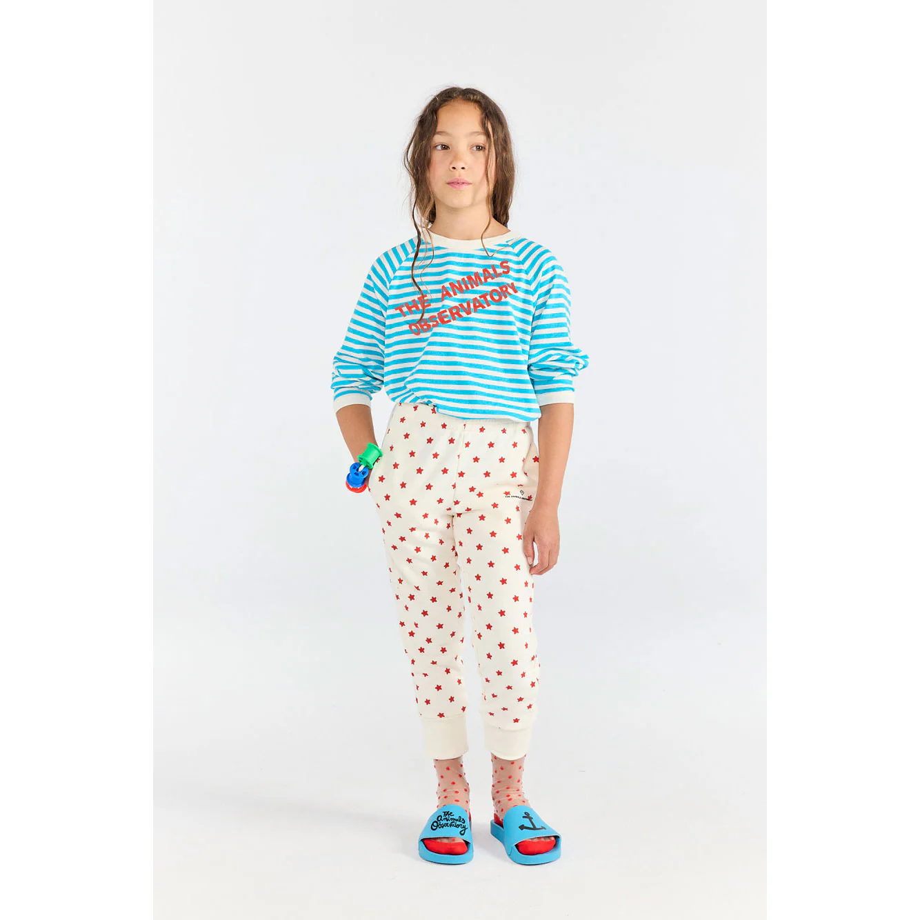 The Animals Observatory Ocean Blue Anteater T-Shirt - Image 2