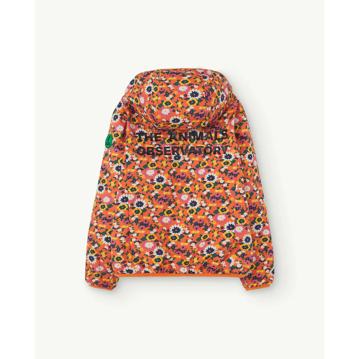 The Animals Observatory Orange Flowers Calf Jacket - Image 3