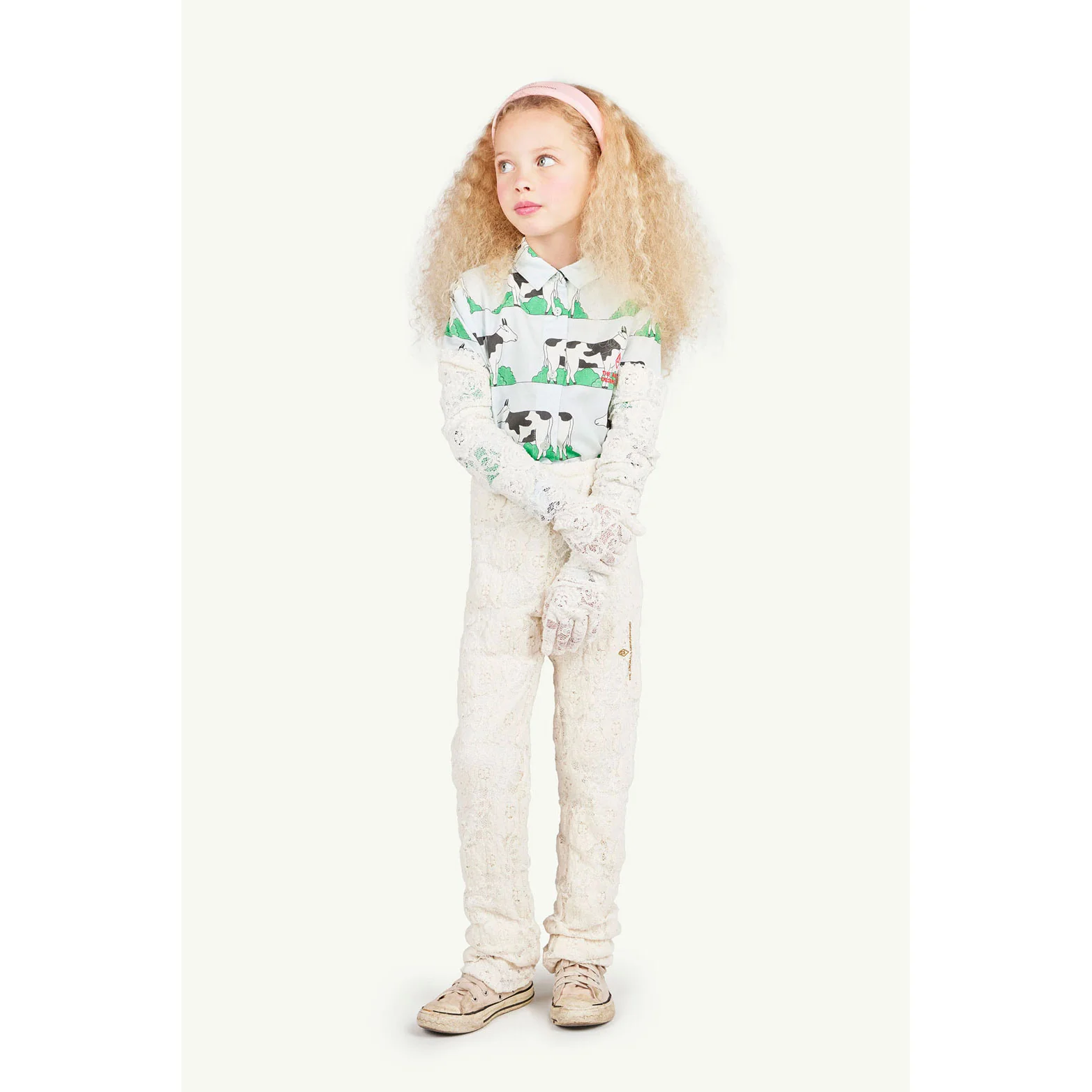 The Animals Observatory Pink Diadem Headband - Image 2