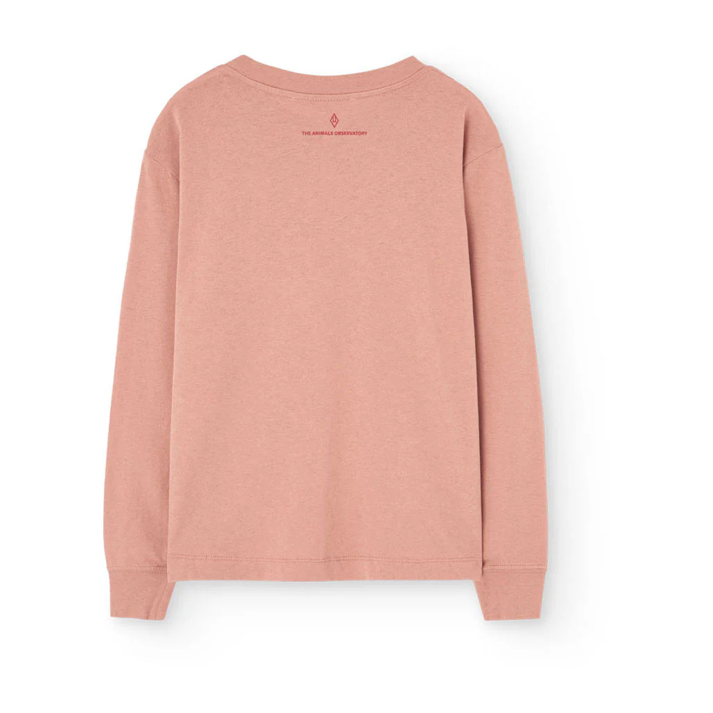 The Animals Observatory Pink Dog T-Shirt - Image 3
