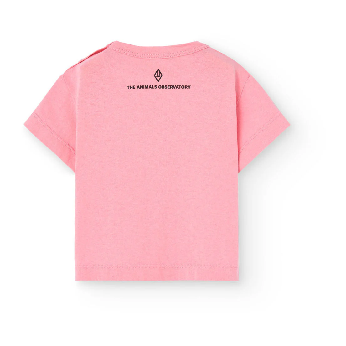 The Animals Observatory Pink Pangolin Baby T-Shirt - Image 2