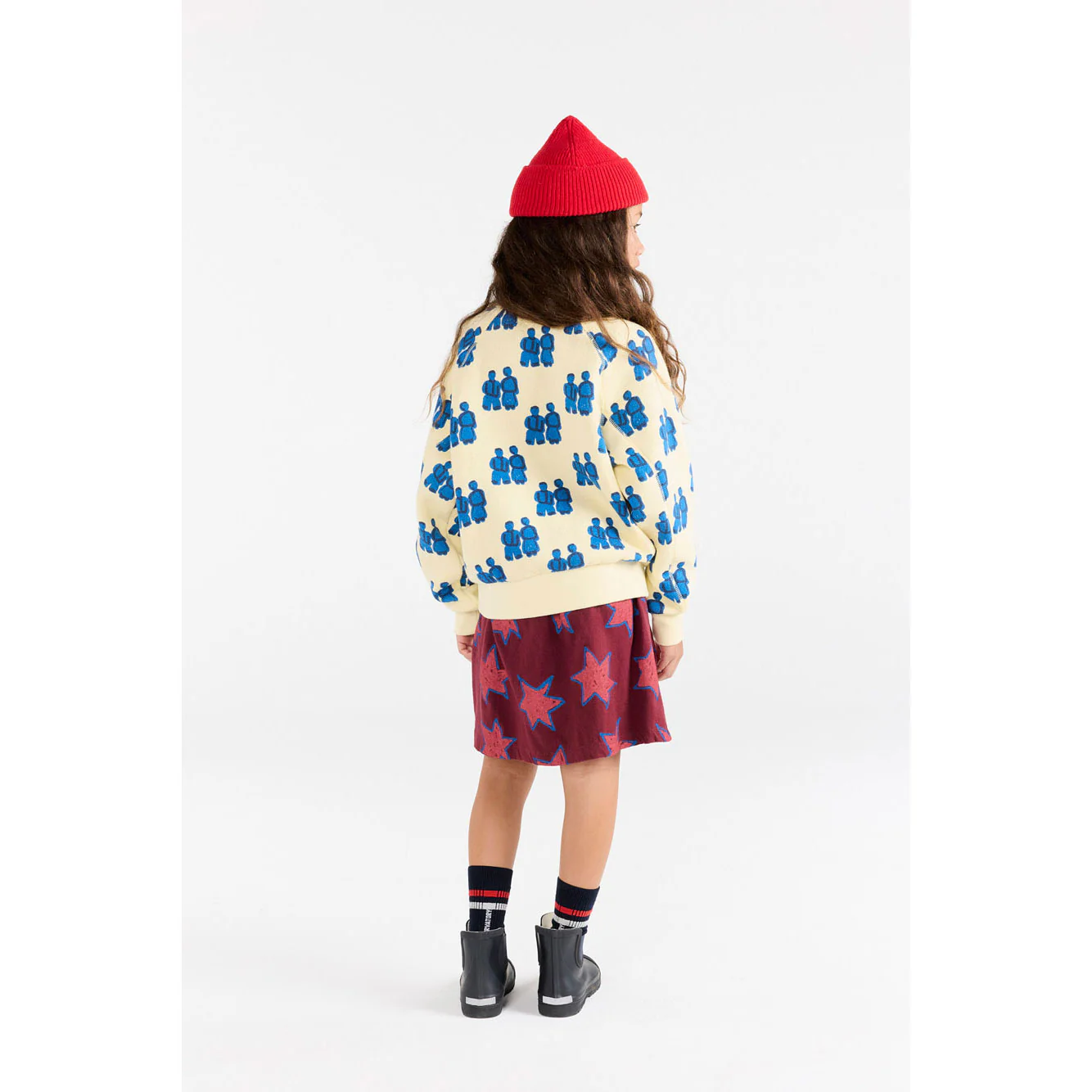 The Animals Observatory Purple Kitten Mini Skirt - Image 4