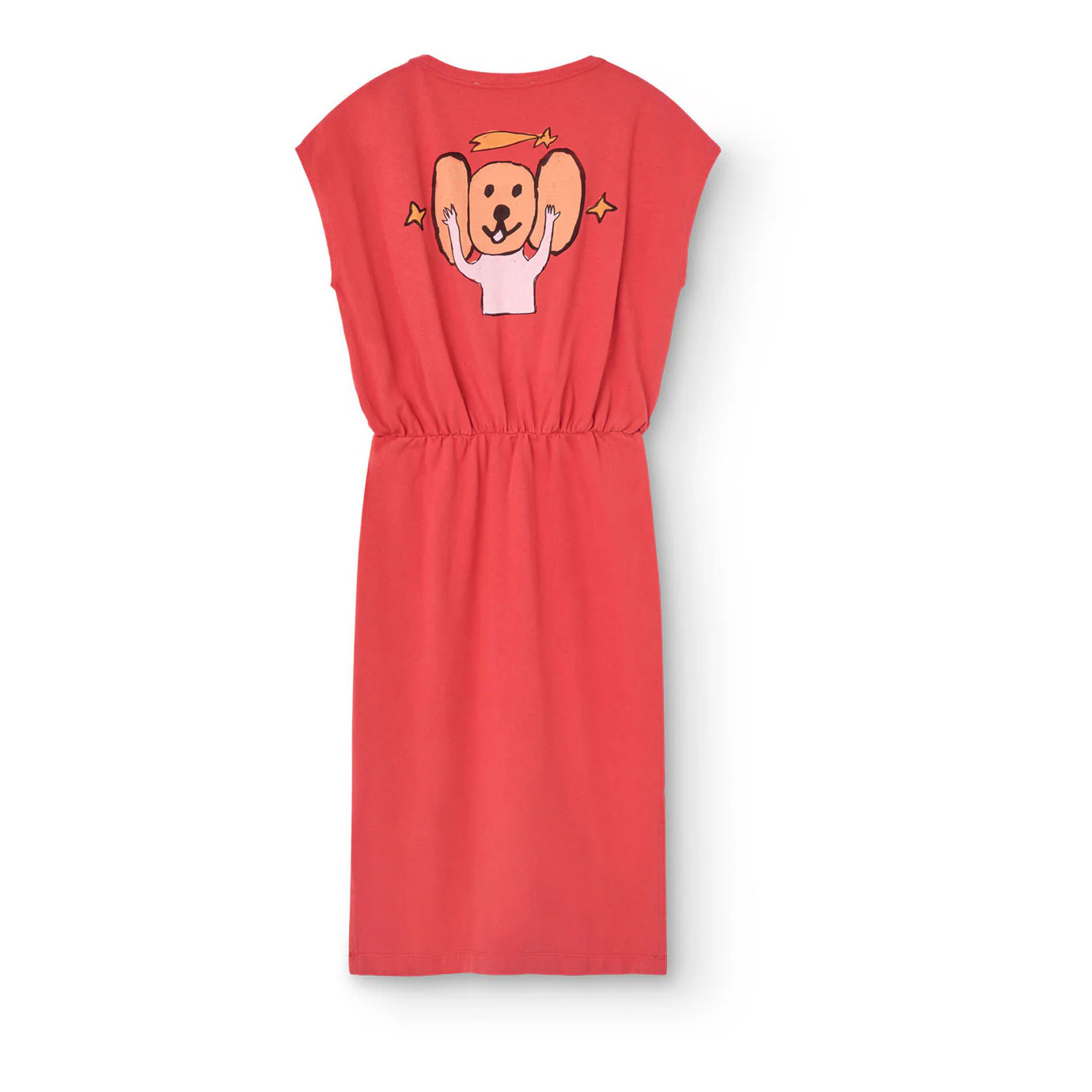 The Animals Observatory Red Orca Midi Dress - Image 2