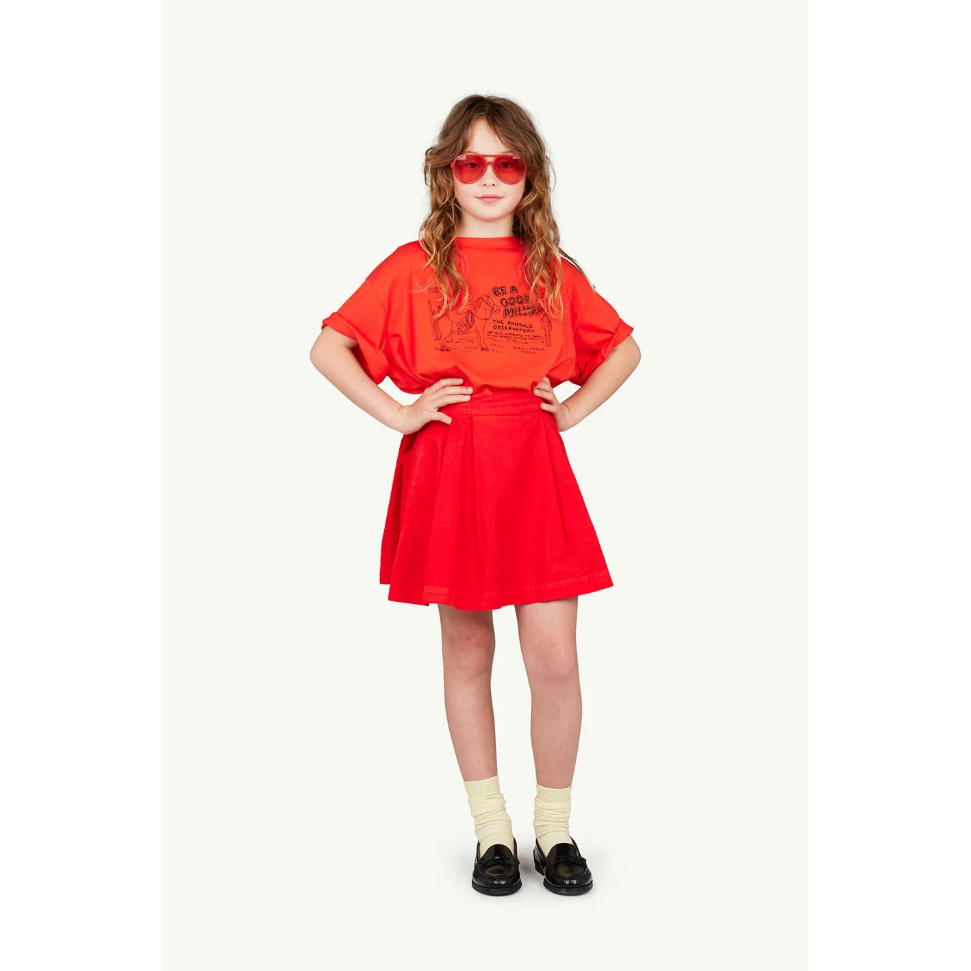 The Animals Observatory Red Turkey Skirt - Image 2