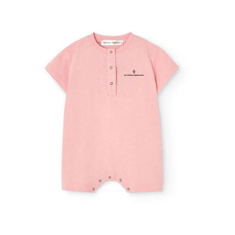 The Animals Observatory Soft Pink Goose Jumpsuit