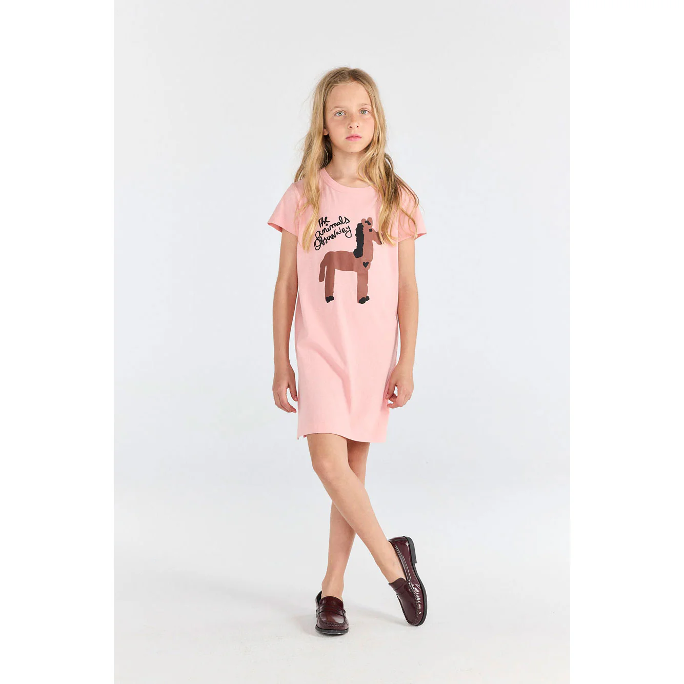 The Animals Observatory Soft Pink Gorilla Dress - Image 2