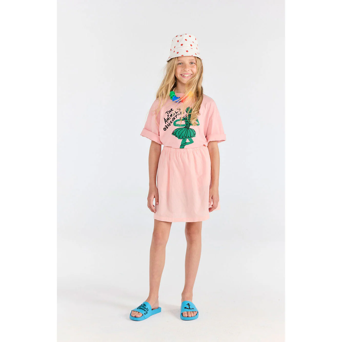 The Animals Observatory Soft Pink Swan Skirt - Image 2