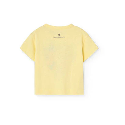 The Animals Observatory Soft Yellow Pangolin T-Shirt - Image 2