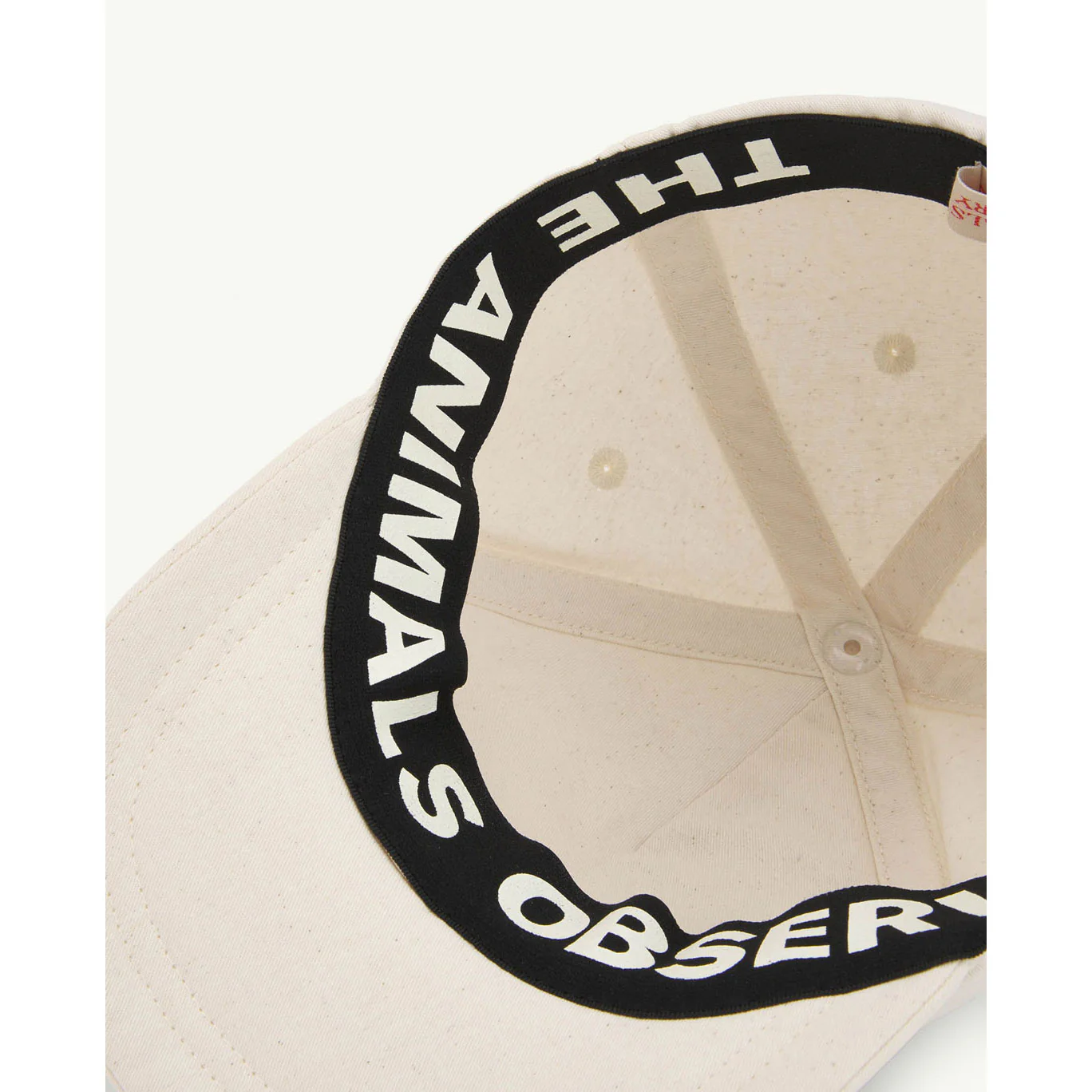 The Animals Observatory White Elastic Hamster Cap - Image 3