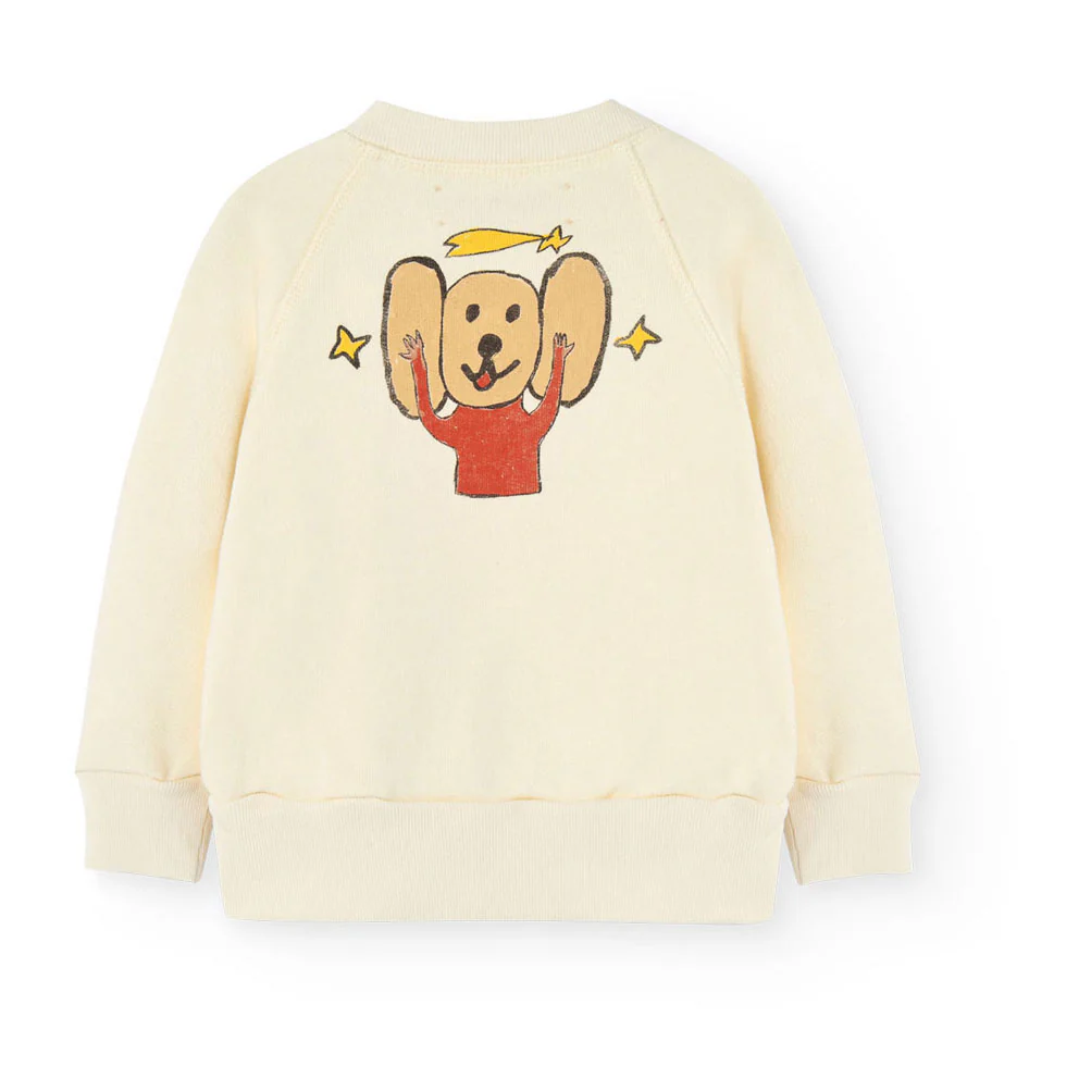 The Animals Observatory White Logo Jackal Baby Sweatshirt - Image 2