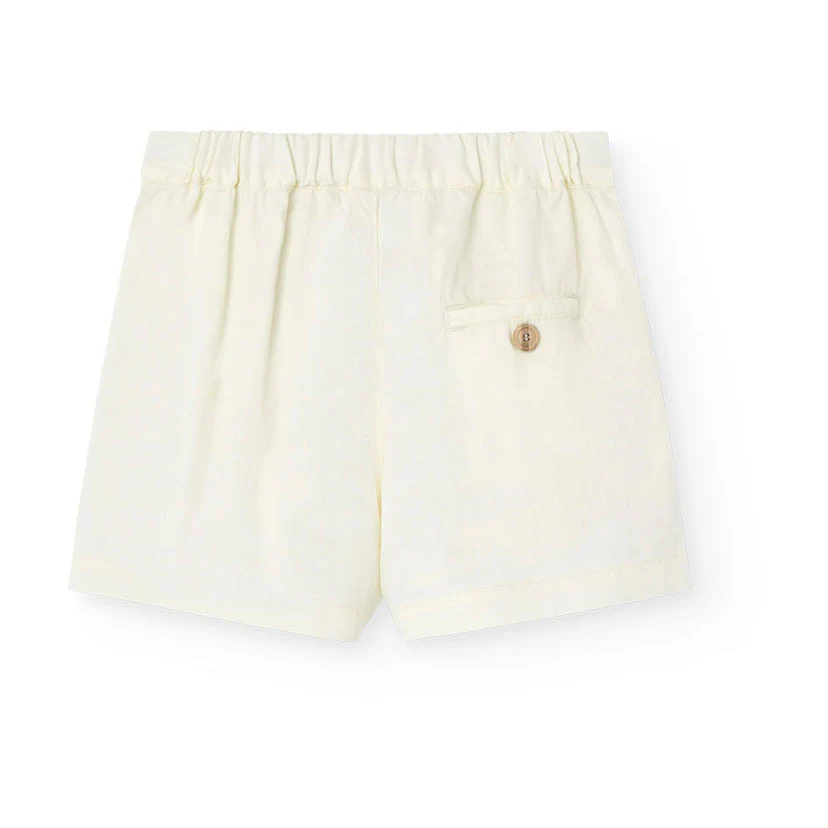 The Animals Observatory White Logo Pig Shorts - Image 2