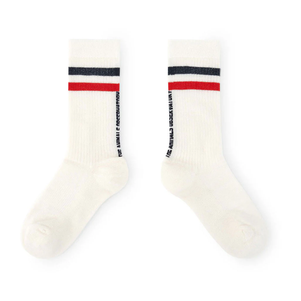 The Animals Observatory White Skunk  Socks