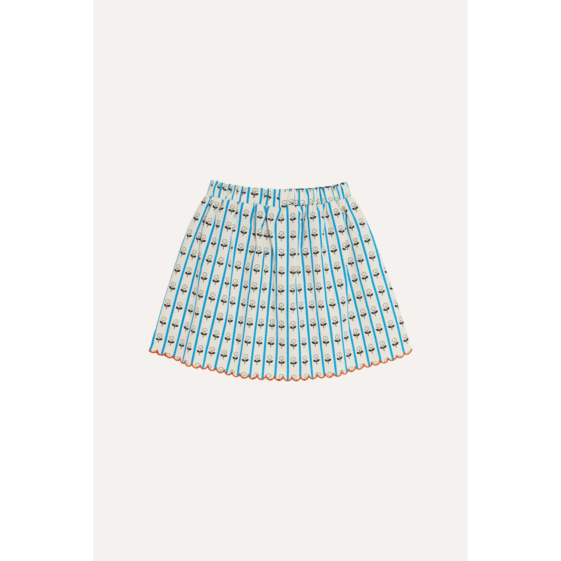 The Campamento Ecru Flower Skirt - Image 2