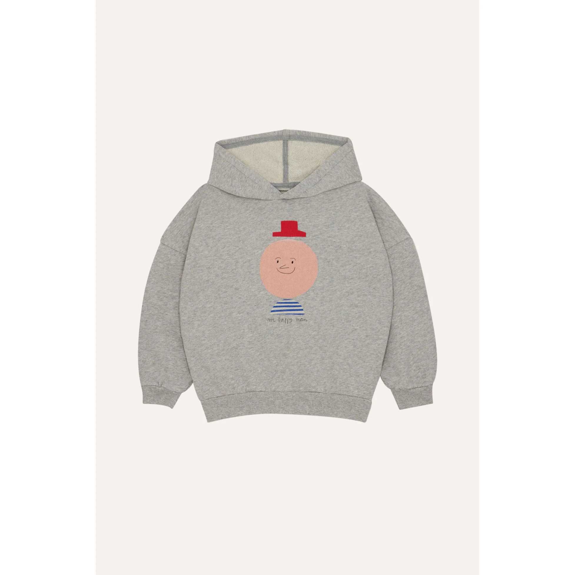 The Campamento Grey Mr. happy Man Hoodie