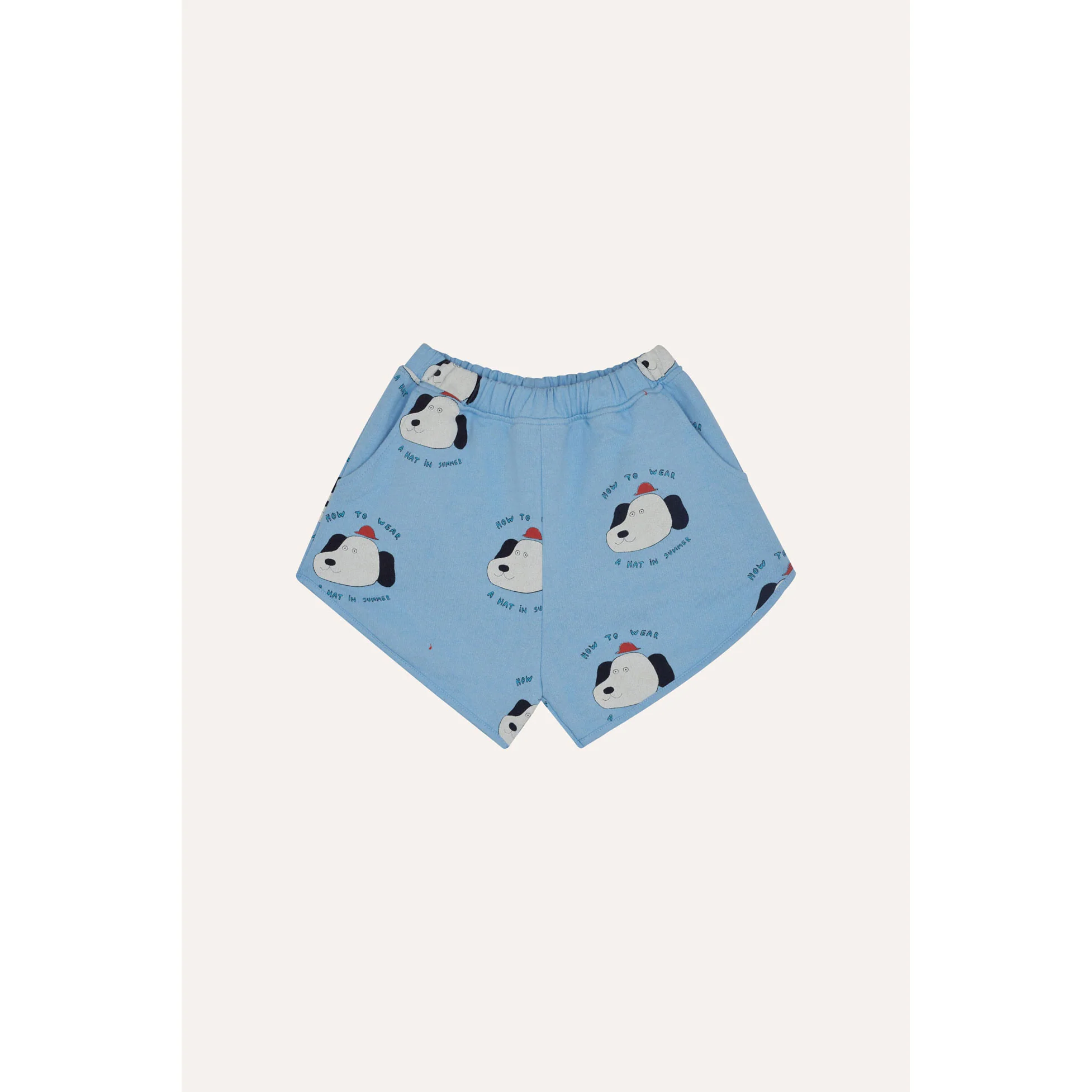 The Campamento Light Blue Dog Allover Shorts