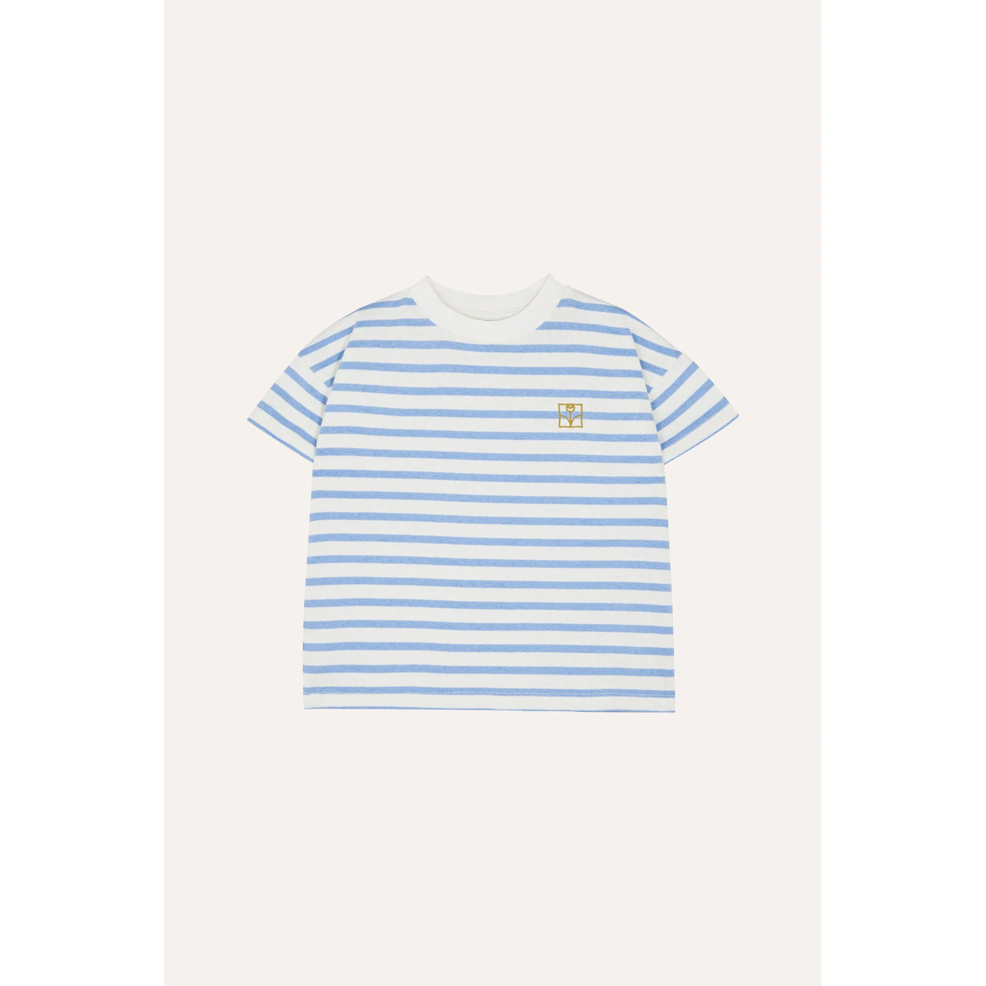 The Campamento Light Blue Striped T-Shirt