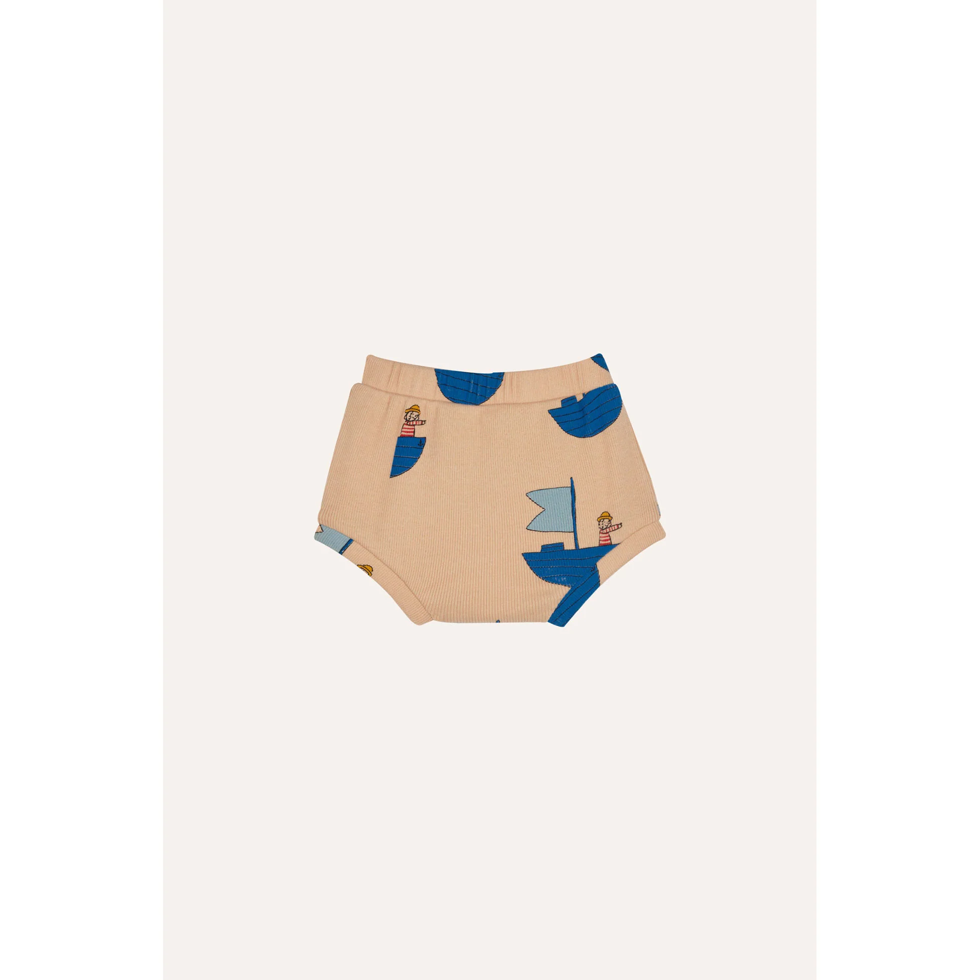 The Campamento Peach Sailor Baby Bloomer