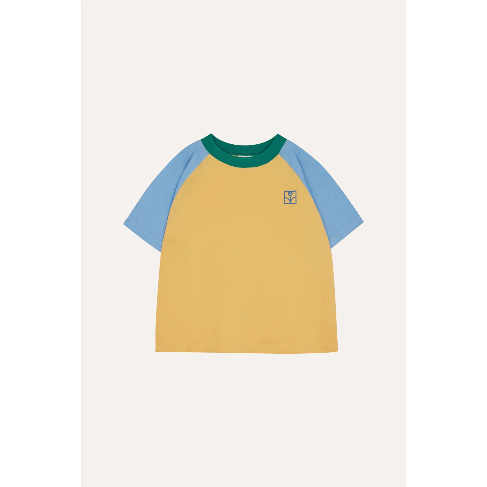 The Campamento Yellow Colorblock T-Shirt