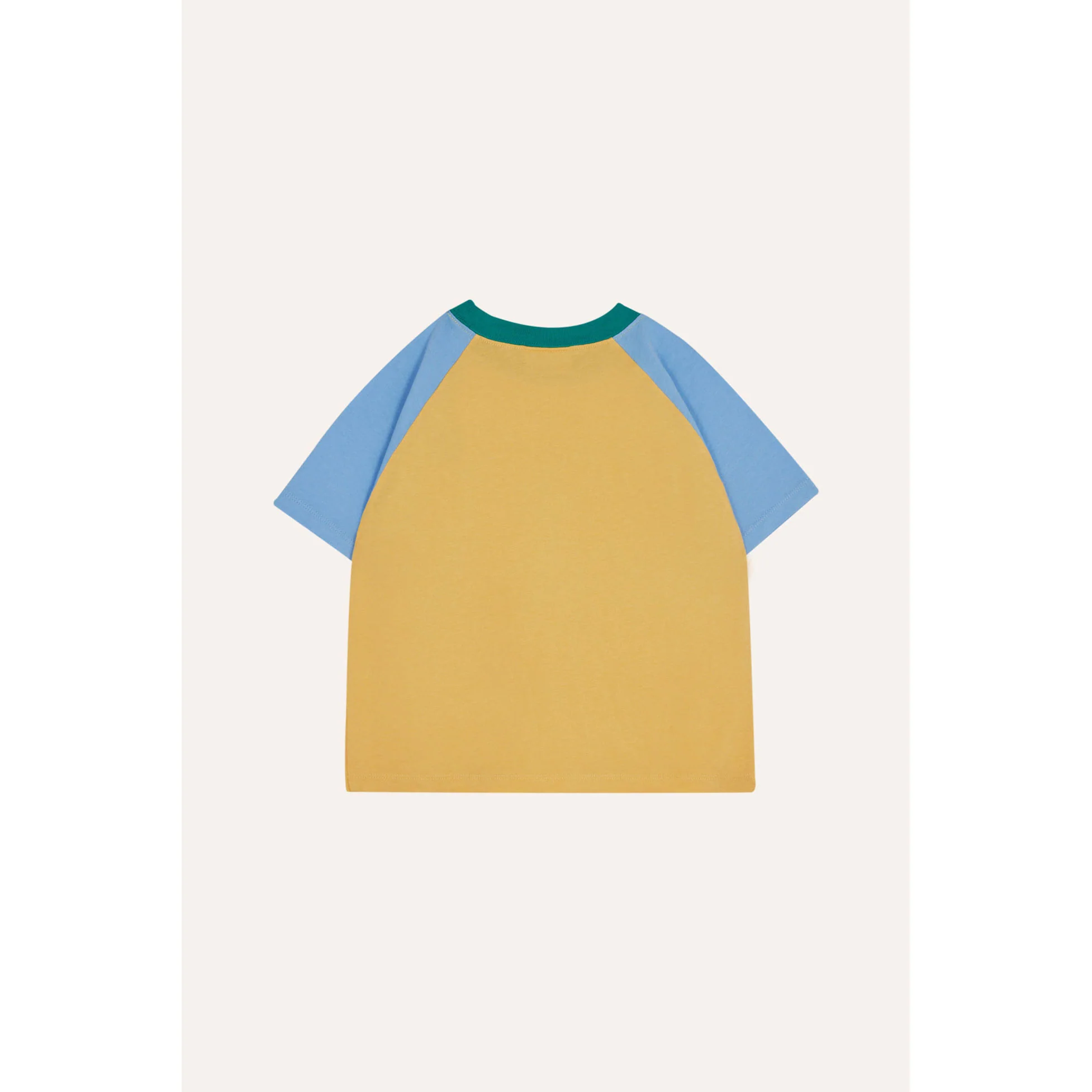 The Campamento Yellow Colorblock T-Shirt - Image 2