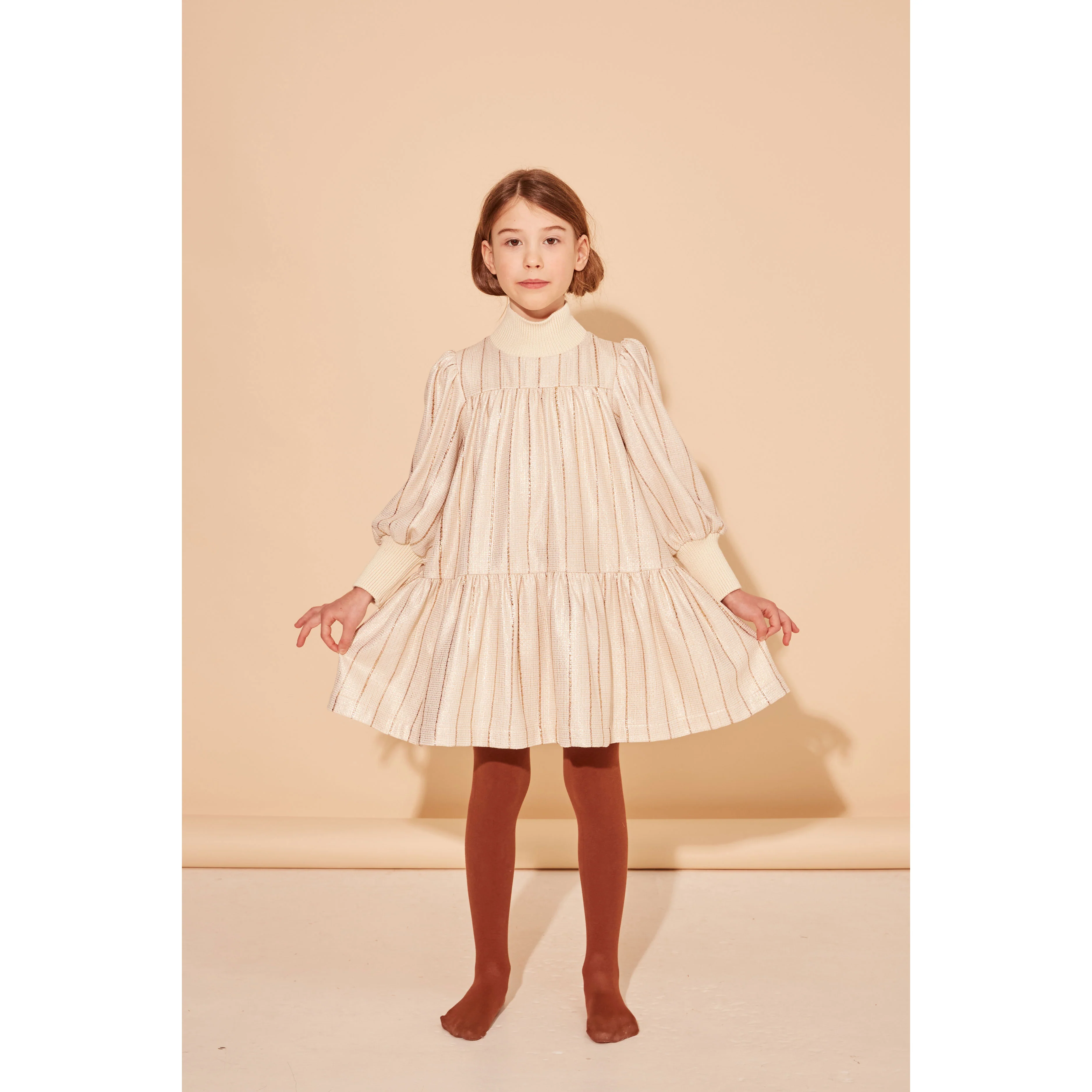 The Middle Daughter Cat Coat Gold Word Of Mouth Dress - Image 2