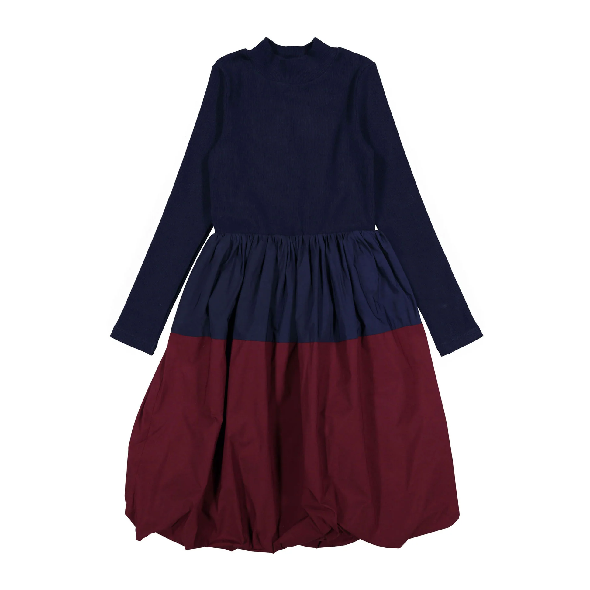 The Middle Daughter Navy & Beetroot Balls In The Air Special Dress