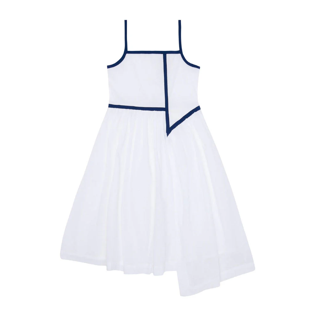 The Middle Daughter Porcelain Dobby Spot See The Light Dress