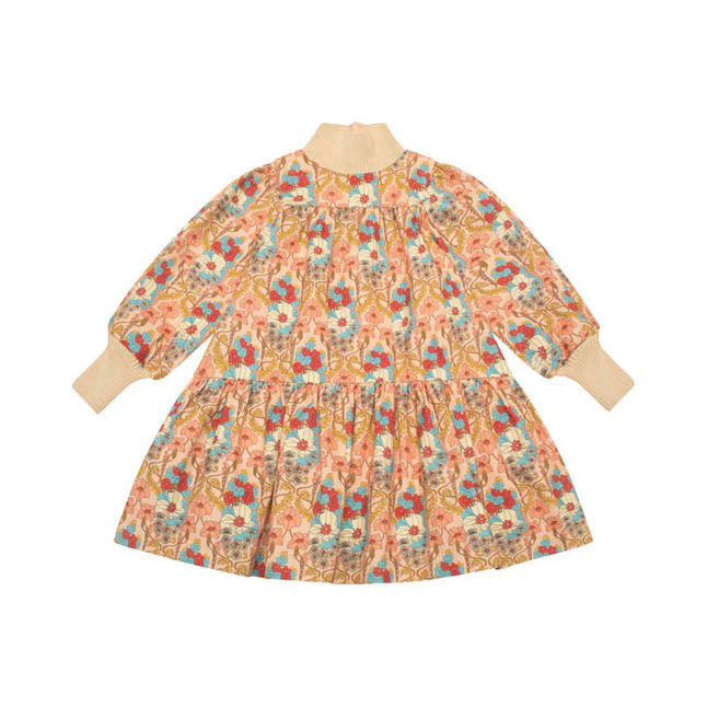 The Middle Daughter Bellini Print Word Of Mouth Dress
