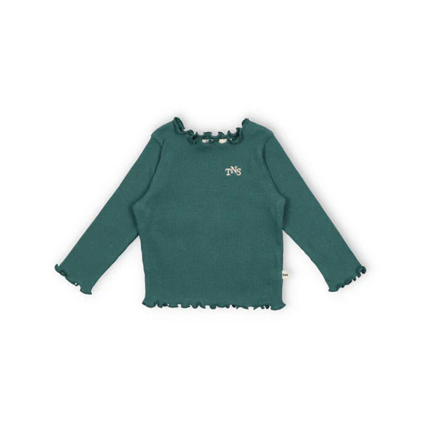 The New Society Azure Teal Singapore Baby Tee