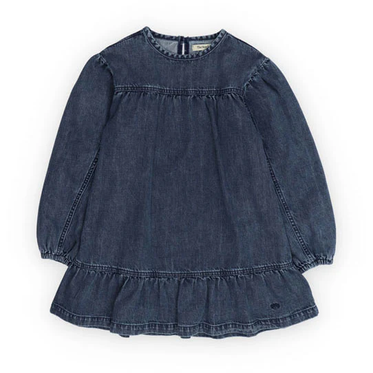 The New Society Blue Denim Mara Dress
