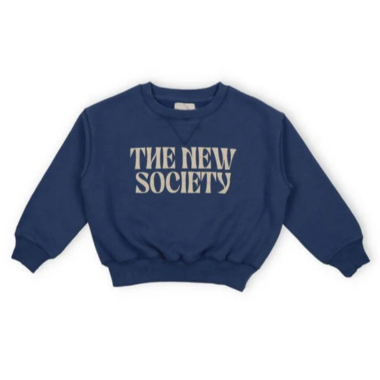 The New Society Blue Steel Artic Sweater