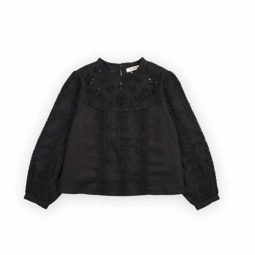 The New Society Eclipse Noir Dahlia Blouse