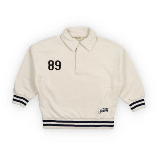 The New Society  Ecru Finnia Polo