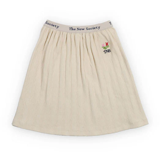 The New Society  Ecru Romero Special Skirt