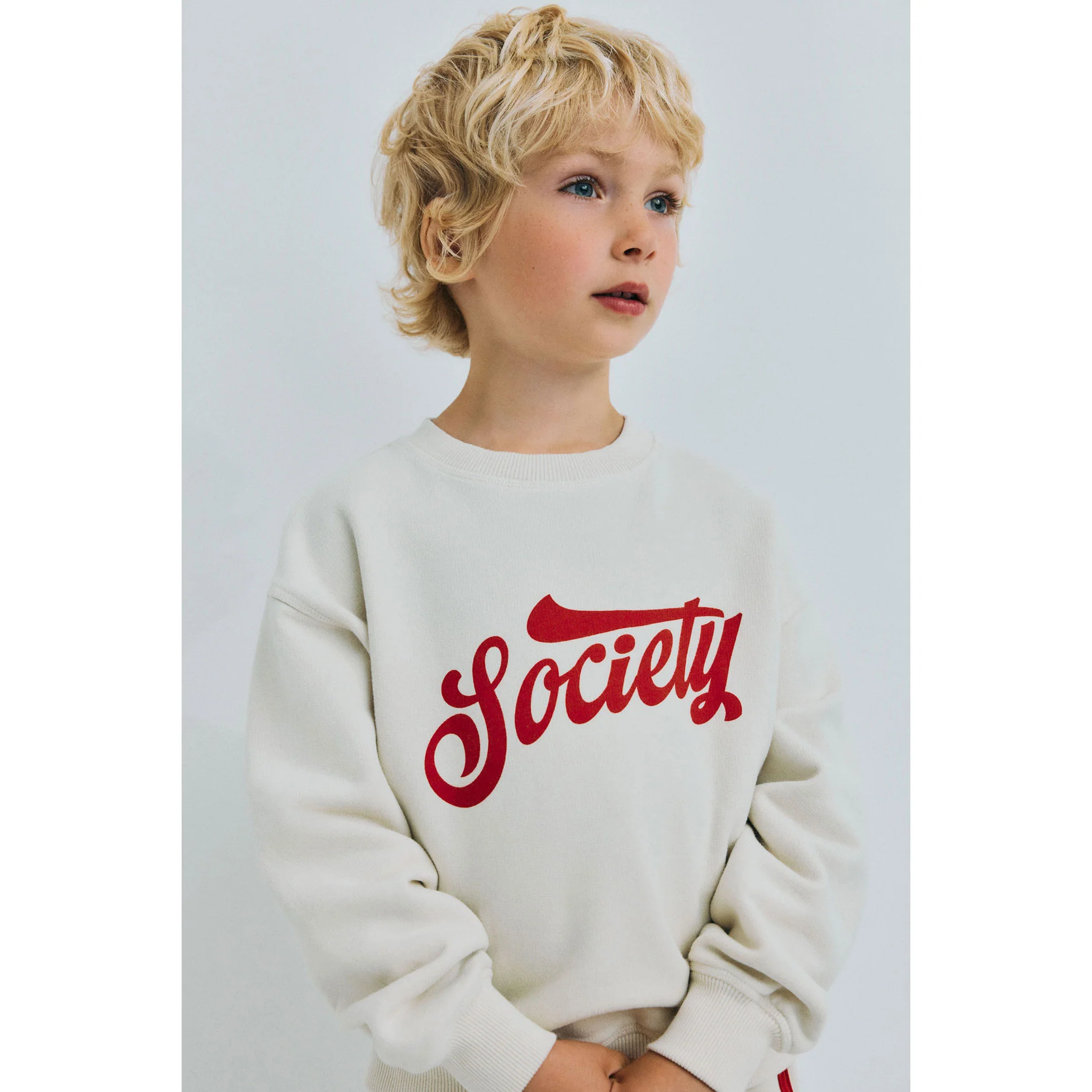 The New Society  Ecru Tilo Sweatshirt - Image 2