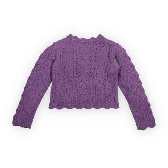 The New Society Grape Bliss Lila Sweater - Image 2