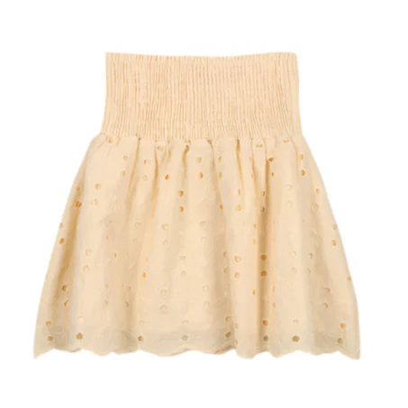 The New Society Macadamia Creta Skirt