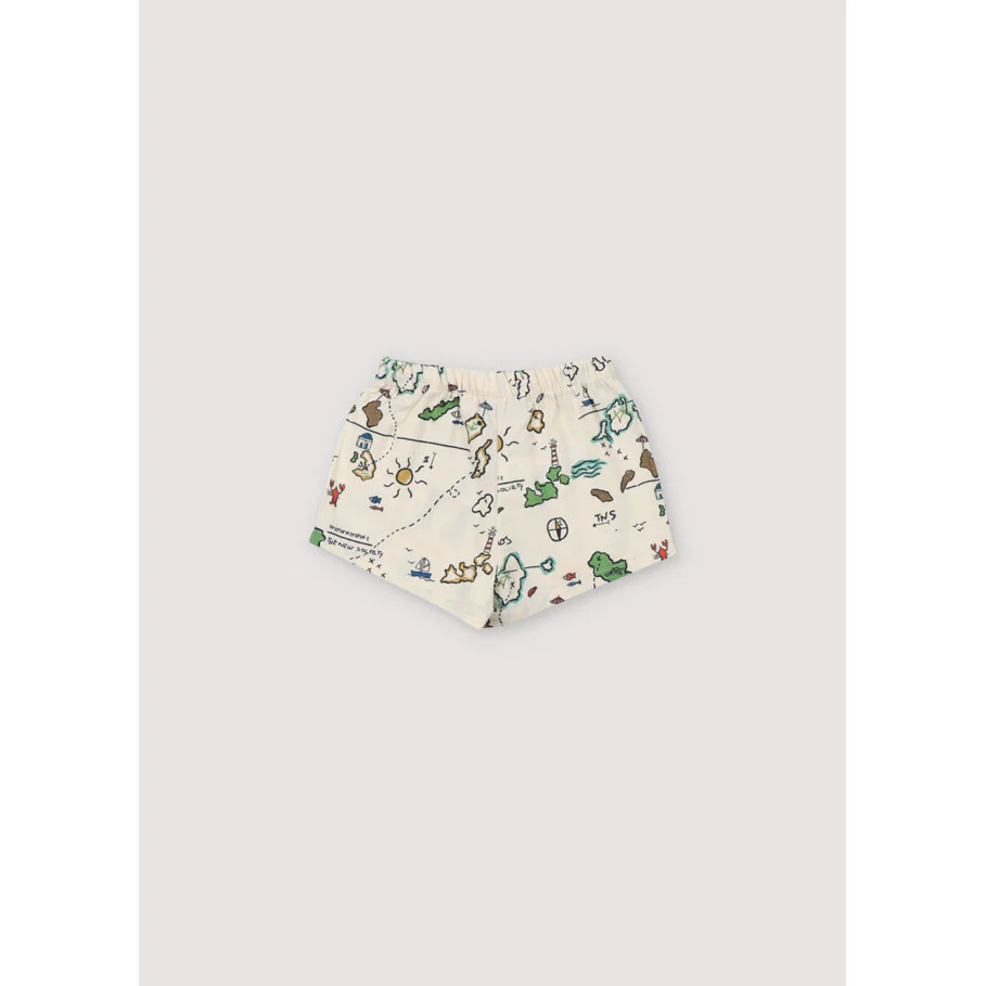 The New Society Map Print Arkoi Baby Bermuda - Image 2